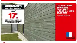 Brico Dépôt Lot de 6 clins kladi sbn offre