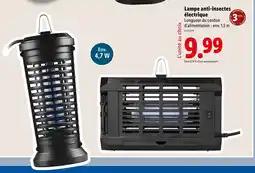 Lidl Lampe anti-insectes électrique offre
