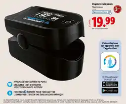 Lidl Oxymètre de pouls offre