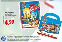 Lidl Livre de stickers ou d'activités offre
