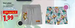 Lidl Short enfant offre