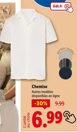 Lidl Chemise offre