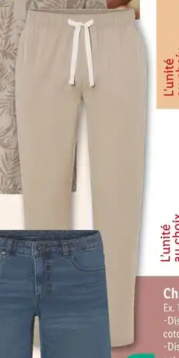 Lidl Pantalon offre
