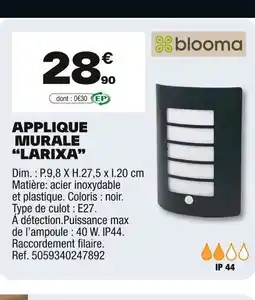 Brico Dépôt Applique murale offre