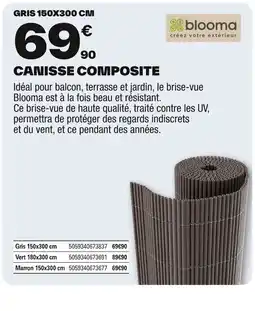 Brico Dépôt Canisse composite offre