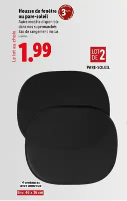 Lidl Housse de fenêtre ou pare-soleil offre