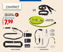 Lidl Laisse longe ou collier pour chien offre