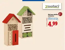 Lidl Abri pour abeilles et insectes offre