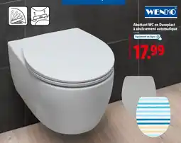 Lidl Abattant wc en duroplast à abaissement automatique offre
