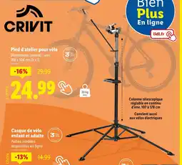 Lidl Pied d'atelier pour vélo offre