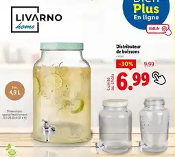 Lidl Distributeur de boissons offre