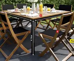 Brico Dépôt Table carree fasia offre