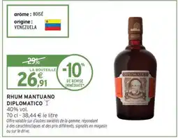 Intermarché Hyper Rhum Mantuano Diplomatico offre