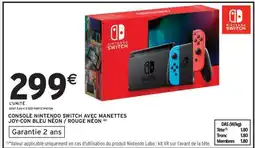 Intermarché Hyper Console Nintendo Switch offre