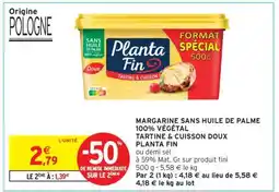 Intermarché Hyper Planta Fin Margarine offre