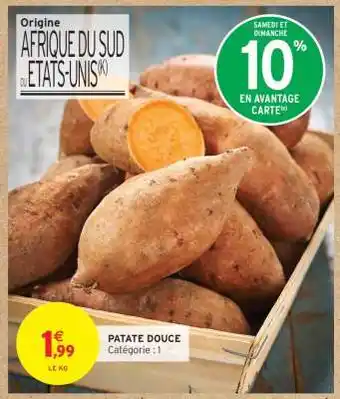 Intermarché Hyper PATATE DOUCE offre