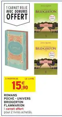 Intermarché Hyper Romans Poche - Univers Bridgerton Flammarion offre