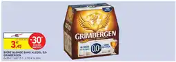 Intermarché Hyper GRIMBERGEN Blonde Sans Alcool 0.0 offre