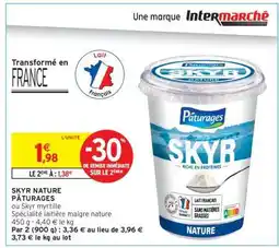 Intermarché Express SKYR NATURE PÂTURAGES offre