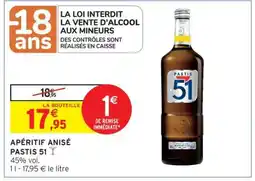 Intermarché Pastis 51 offre