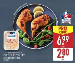 ALDI ST-CLÉMENT LE VOLAILLER CUISSES DE POULET offre