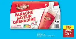 ALDI Kusterbier Panaché Saveur Grenadine offre