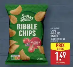 ALDI Sun Snacks Ribble Chips offre