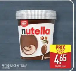 ALDI Pot De Glace Nutella offre