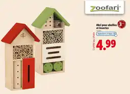 Lidl ZOOFARI Abri pour abeilles et insectes offre