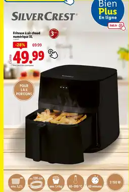 Lidl SILVERCREST Friteuse à air chaud numérique XL offre