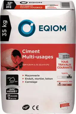 Brico Dépôt Ciment cem ii cpj 32,5 (1) offre