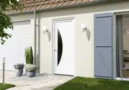 Brico Dépôt GEOM Porte d'entrée pvc ferla offre