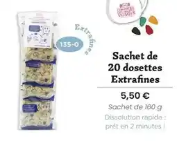 Confiserie des Hautes Vosges Sachet de 20 dosettes extrafines offre