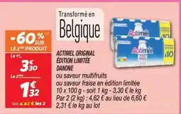 Netto Danone - actimel original edition limitée offre