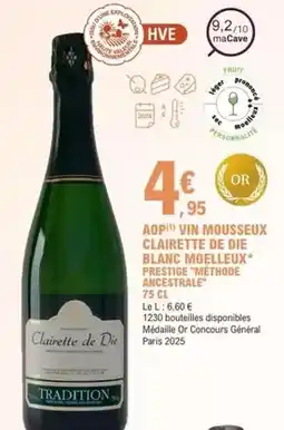 Auchan Président - secret de creme offre