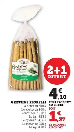 U Express Florelli - gressins offre
