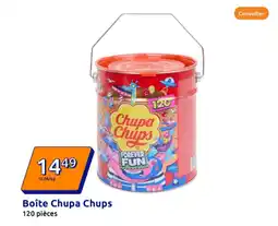 Action CHUPA CHUPS Boîte offre