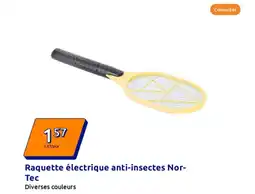 Action Raquette électrique anti-insectes Nor- Тес offre