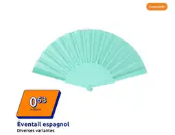 Action Éventail espagnol offre