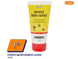 Action LUNEA Crème après-piqûre Lunea offre