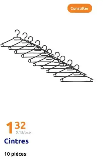 Action Cintres offre