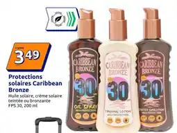 Protections solaires Caribbean Bronze
