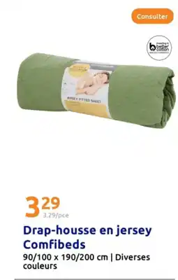 Action Drap-housse en jersey Comfibeds offre