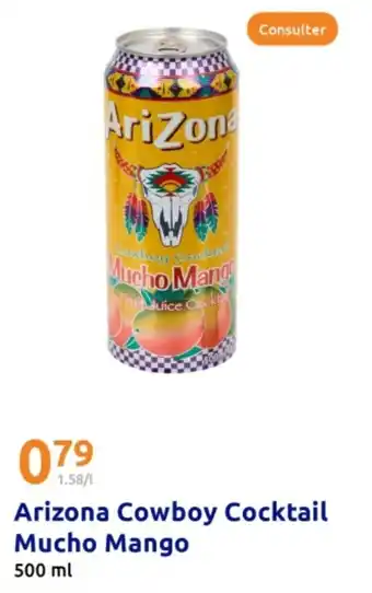 Action ARIZONA Cowboy Cocktail Mucho Mango offre