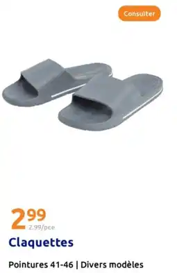 Action Claquettes offre