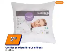 Action Oreiller en microfibre Comfibeds offre