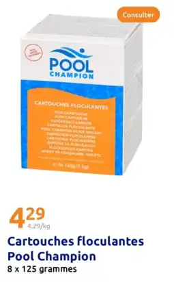 Cartouches floculantes Pool Champion