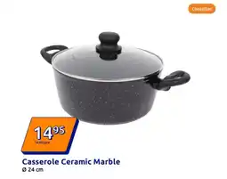 Action Casserole Ceramic Marble Ø 24 cm offre