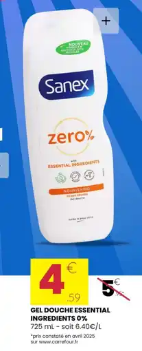 Stokomani Gel douche essential ingredients 0% offre