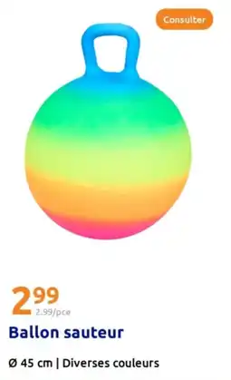 Action Ballon sauteur offre